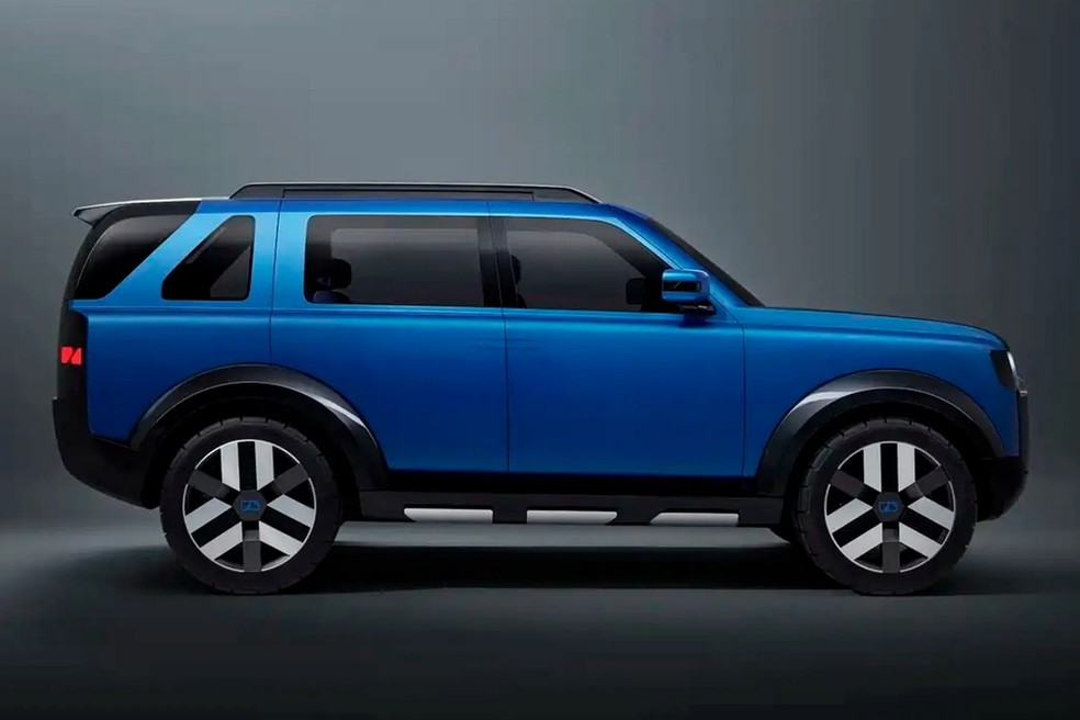 Freelander Concept97 tem janelas que seguem o mesmo formato do Freelander de primeira geração — Foto: Divulgação