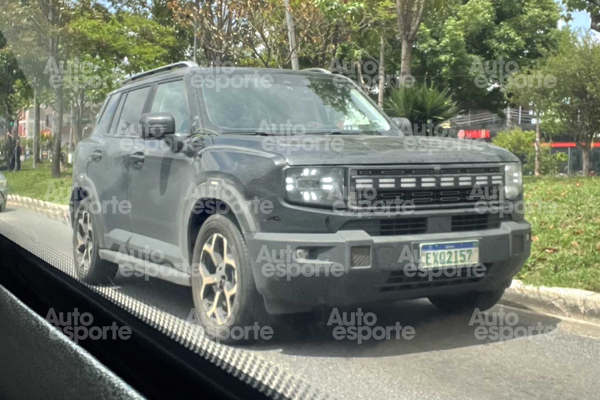 Flagra: Jetour T1 aparece dias antes da estreia da 'Land Rover chinesa'