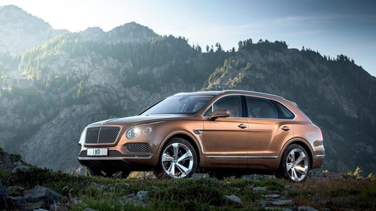Bentley revela Bentayga, novo SUV com motor 12 cilindros de 608 cvs