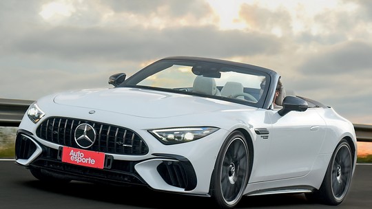Teste: Mercedes-AMG SL 63 é o conversível mais rápido do Brasil