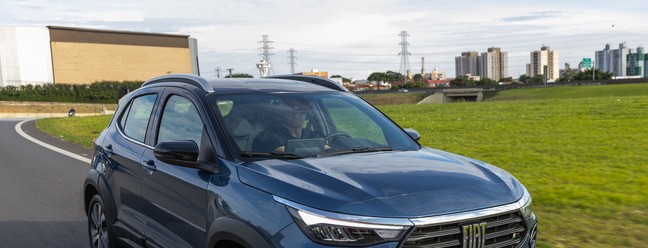 Fiat Pulse T200 Hybrid 2025 - dianteira dinâmica — Foto: Divulgação