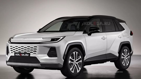 Novo Toyota RAV4 surge antes da hora e voltará a ter versão elétrica Novo Toyota RAV4 surge antes da hora e voltará a ter versão elétrica