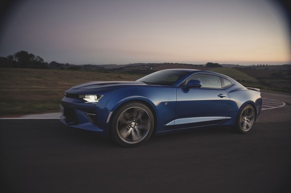 Camaro SS acabou de ser reestilizado nos EUA (Foto: Fabio Aro/Auto News Brasil) — Foto: Auto Esporte