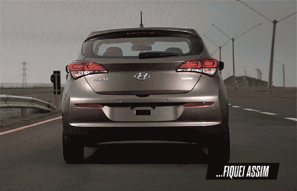 Hyundai HB20: A traseira era assim... e ficou assim (Foto: Auto News Brasil) — Foto: Auto Esporte