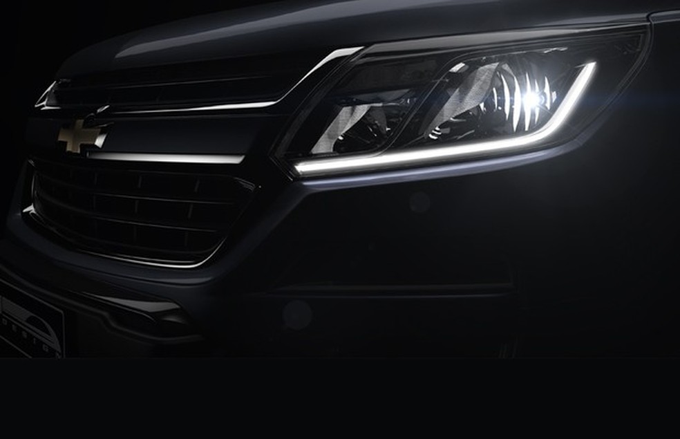 Chevrolet divulga teaser da nova S10 (Foto: Divulgação) — Foto: Auto Esporte