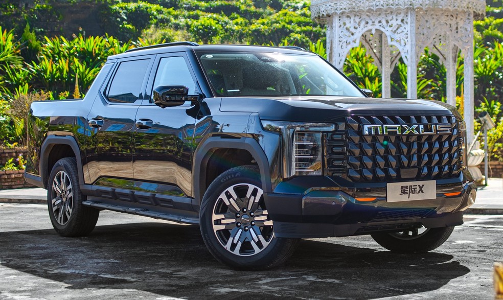 Saic vai lançar sua picape média no Brasil; modelo dará diversos "spoilers" sobre a Amarok — Foto: Maxus/Divulgação