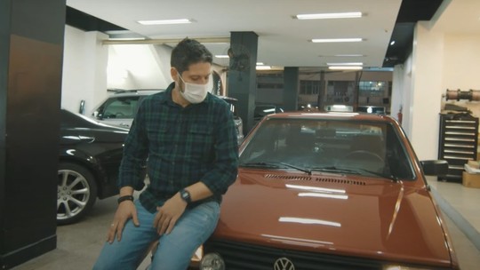 Depois de restaurar um VW Fusca, Phelipe Siani deixa Gol GTS 1988 com cara de novo