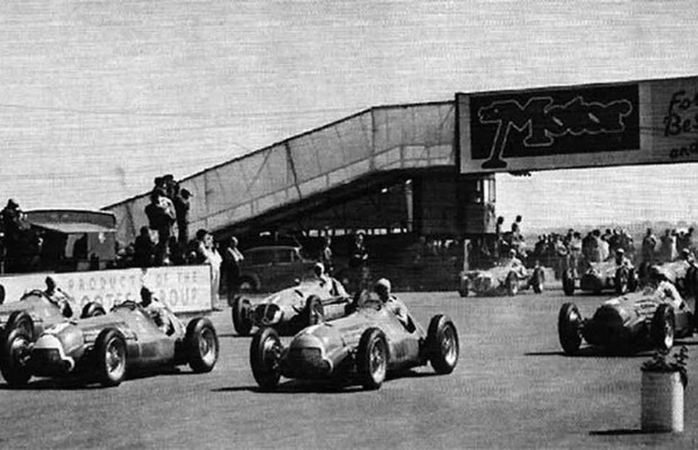 Largada do primeiro GP de Fórmula 1 (Foto: Divulgação) — Foto: Auto Esporte
