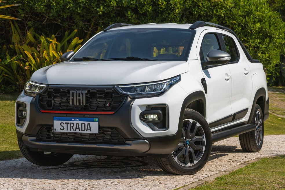 Fiat Strada foi novamente a líder de vendas no Brasil em dezembro de 2025 — Foto: Divulgação