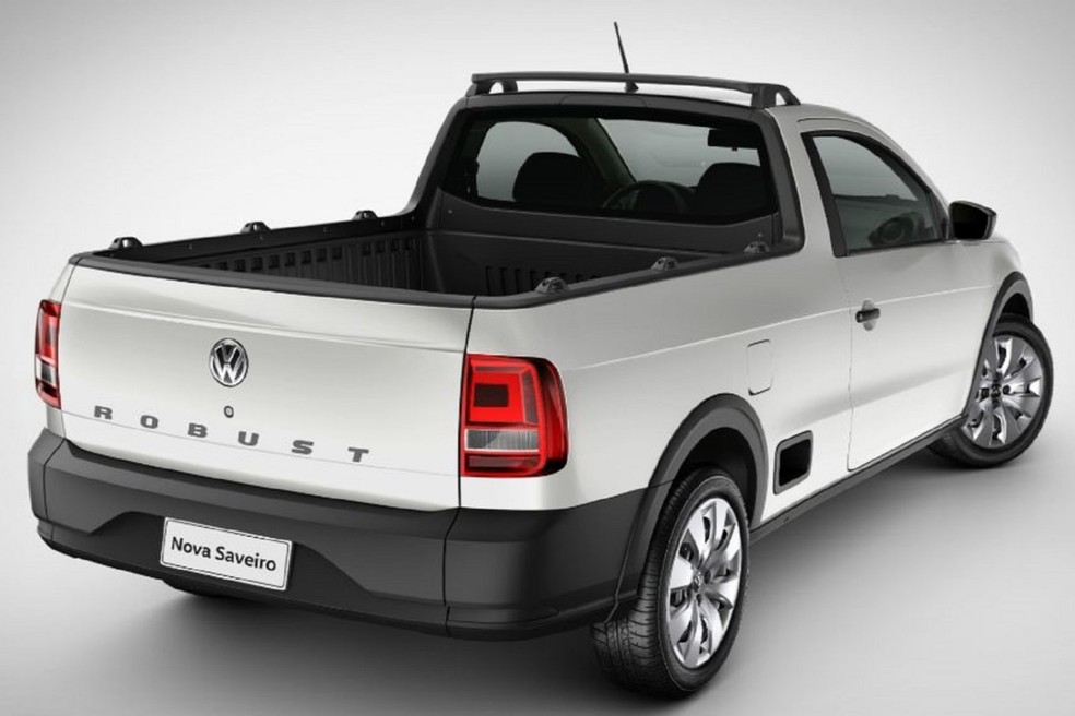 Uma das opções de motor da Volkswagen Saveiro Robust é o 1.6 flex. — Foto: Divulgação/Volkswagen