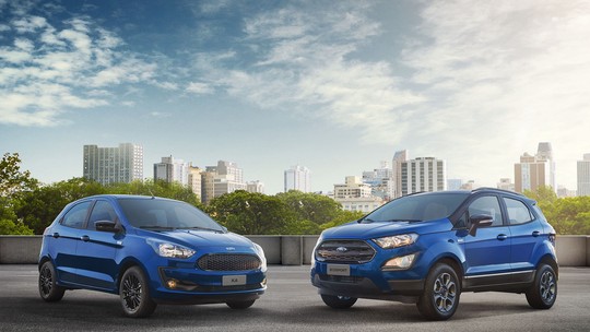 Ford Ka e EcoSport ganham série limitada em comemoração aos 100 anos da marca no Brasil