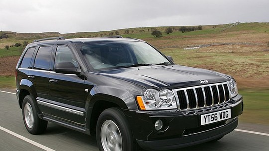 Recall: Jeep convoca 1.095 unidades do Grand Cherokee e Commander
