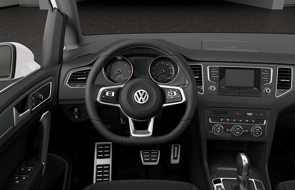 Golf Sportsvan R-Line (Foto: Divulgação) — Foto: Auto Esporte