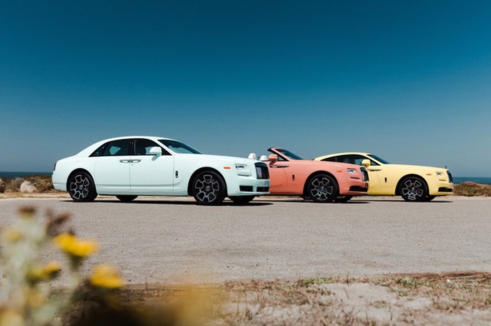 Rolls-Royce levou 13 carros customizados para o evento californiano (Foto: Divulgação) — Foto: Auto Esporte