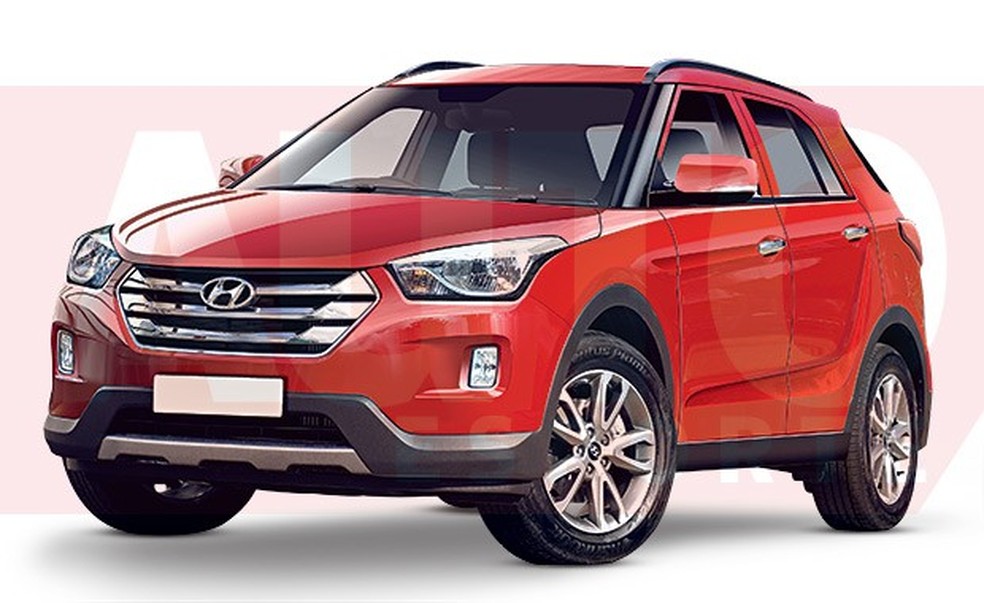 Projeção: Hyundai ix25 (Foto: Auto News Brasil) — Foto: Auto Esporte