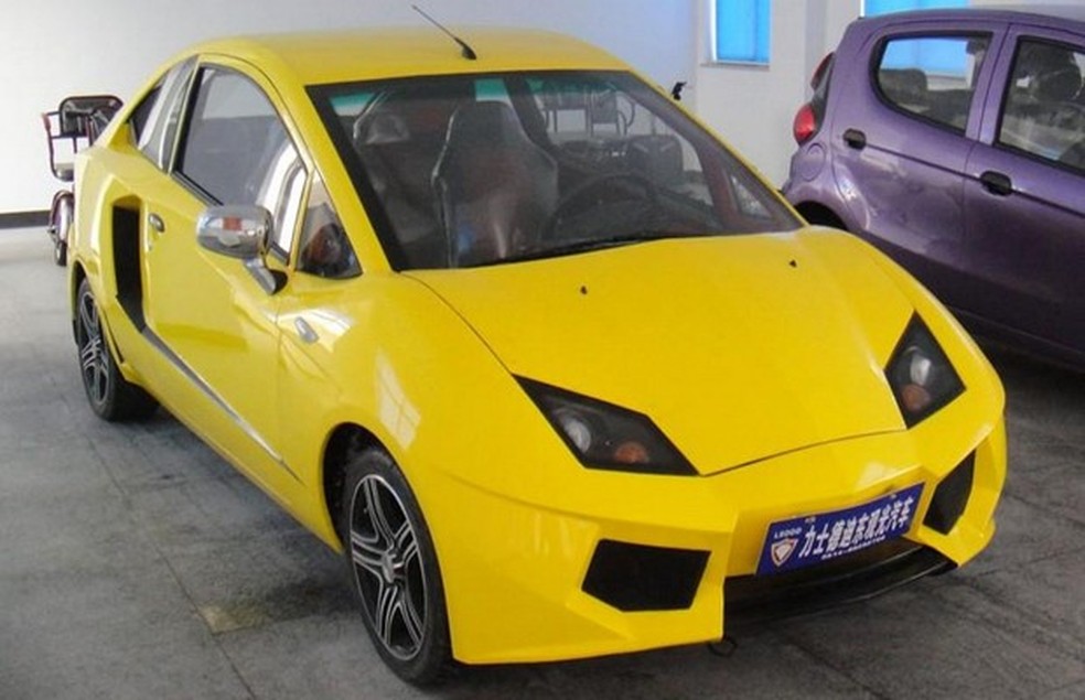 Imitação Chinesa do Lamborghini Aventador (Foto: Reprodução) — Foto: Auto Esporte