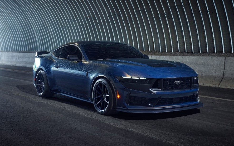 Ford Mustang Dark Horse será o modelo mais potente com 500 cv — Foto: Divulgação