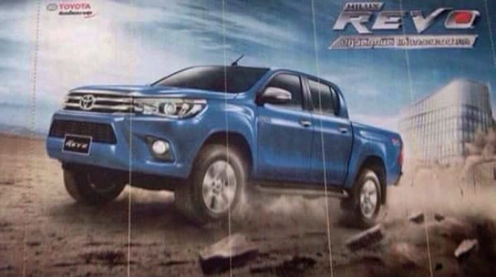 Nova Geração Toyota Hilux (Foto: Divulgação) — Foto: Auto Esporte