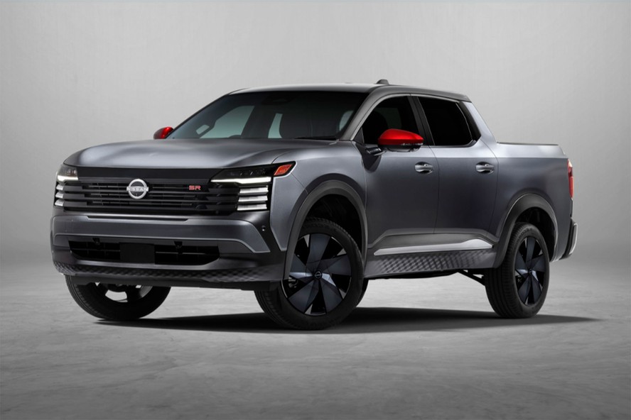 Projeção mostra como pode ser a picape intermediária da Nissan
