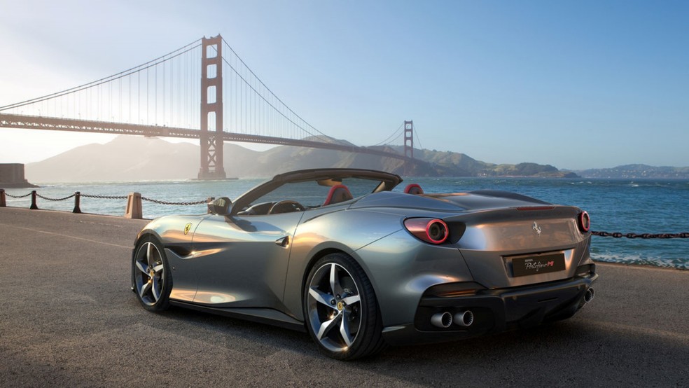 Ferrari Portofino M tem escapamento mais esportivo — Foto: Divulgação