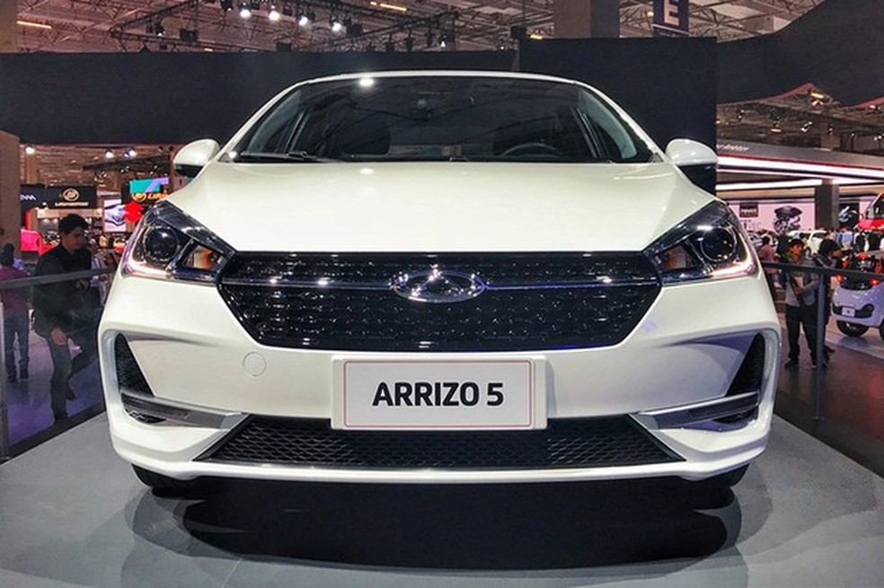 Chery Arrizo 5 (Foto: Diogo de Oliveira/Auto News Brasil) — Foto: Auto Esporte