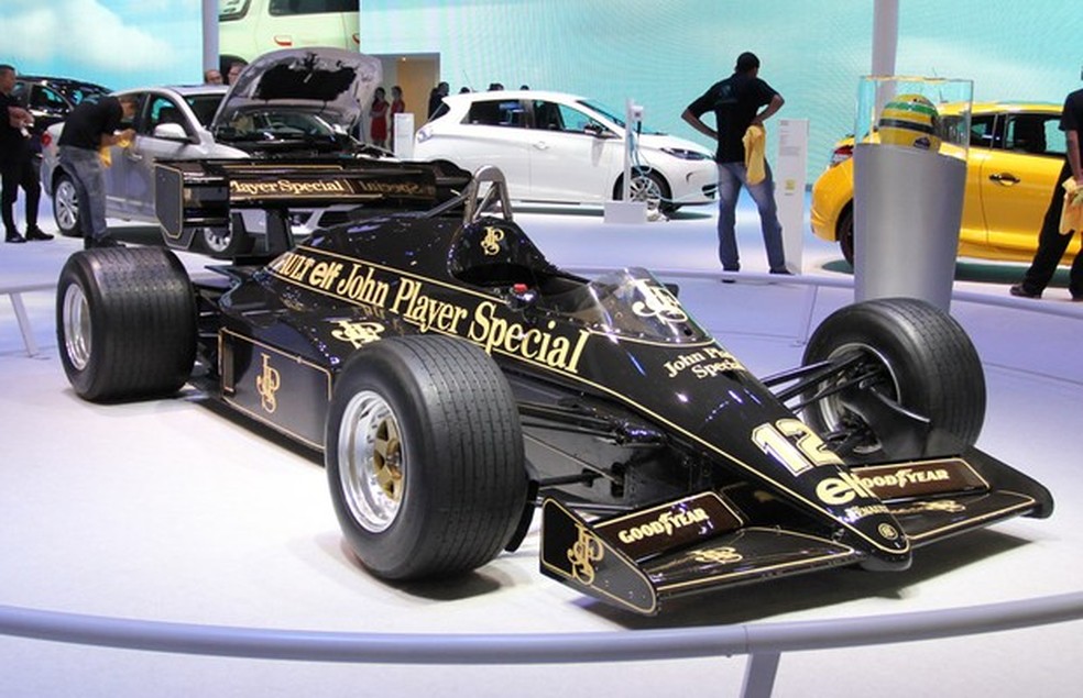 Lotus Renault da temporada de 1984 (Foto: Gustavo Maffei/ Auto News Brasil) — Foto: Auto Esporte