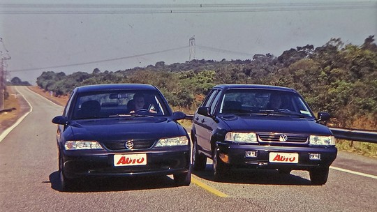 Comparativo de 1996: VW Santana Evidence enfrentou o Vectra GLS e um deles perdeu feio 