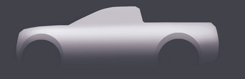 Desenho explica a carroceria de uma picape (Foto: Fernando Morita/Auto News Brasil) — Foto: Auto Esporte