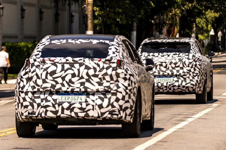 Lynk & Co 02 e 08 em testes na capital paulista