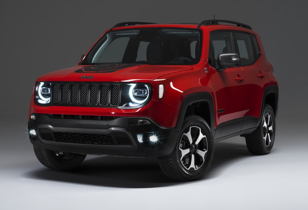 Jeep Renegade híbrido plug-in — Foto: Divulgação/FCA