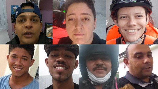 14 horas na moto e medo de contágio: como é a rotina de entregadores na pandemia 
