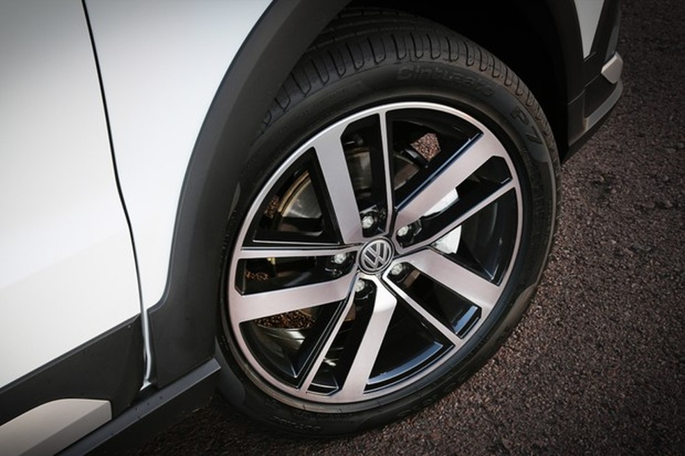 Volkswagen Fox Xtreme 2018 roda (Foto: Divulgação) — Foto: Auto Esporte