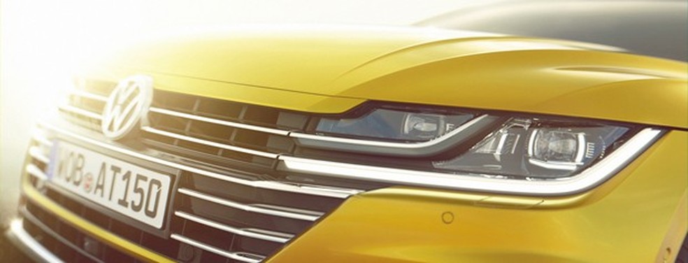 Substituto do CC, Volkswagen Arteon aparece em novas imagens (Foto: Divulgação) — Foto: Auto Esporte