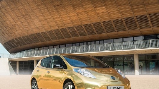 Nissan dará um Leaf dourado para cada medalhista de ouro britânico no Rio 2016