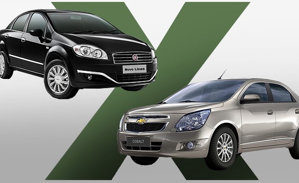 Qual comprar: Linea ou Cobalt (Foto: Auto News Brasil) — Foto: Auto Esporte