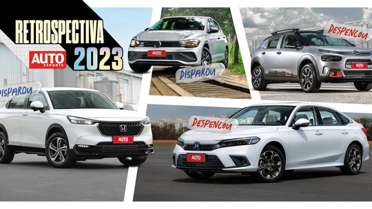 Os carros novos que dispararam e despencaram nas vendas em 2023