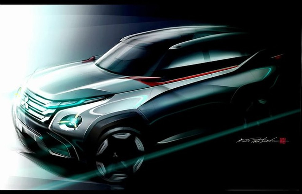 Mitsubishi GC-PHEV Concept (Foto: Divulgação) — Foto: Auto Esporte