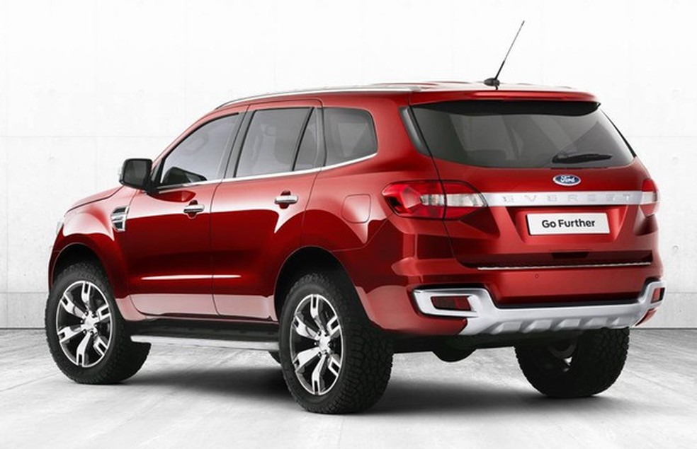Ford Everest é cotado para ser vendido no Brasil em 2015 (Foto: Divulgação) — Foto: Auto Esporte