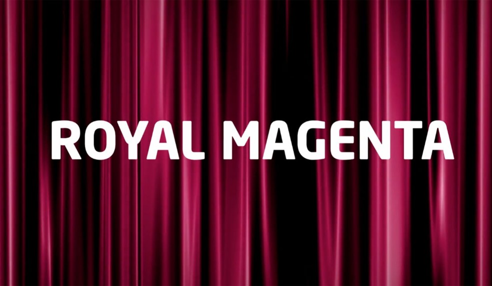 Royal Magenta foi eleita a cor do ano em 2022 — Foto: Divulgação