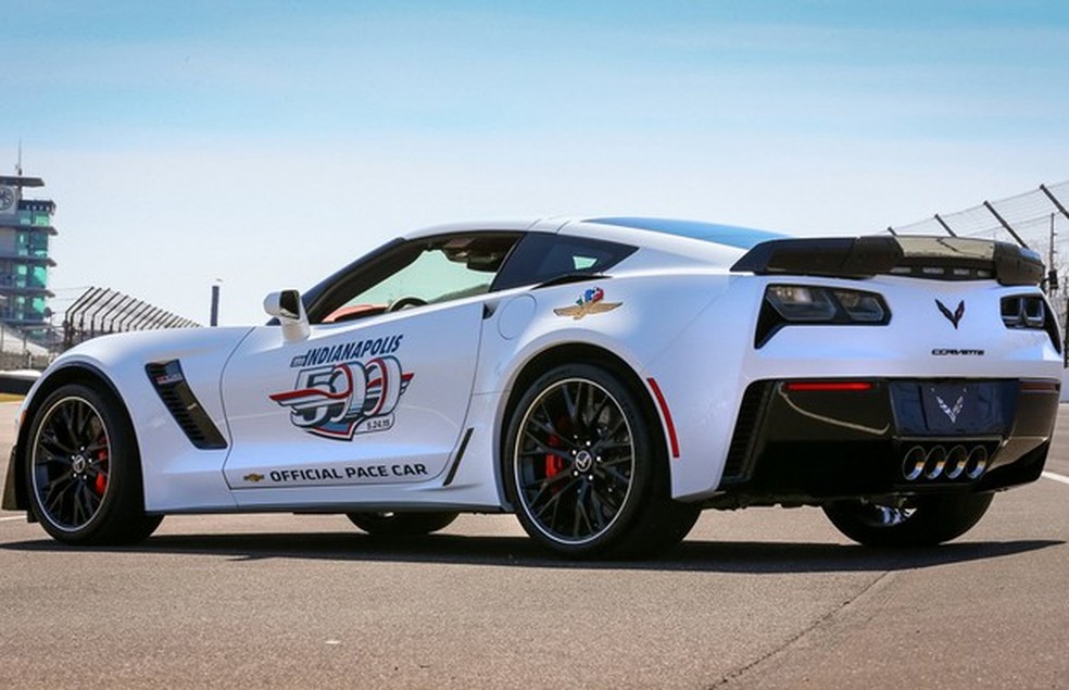 Chevrolet Corvette Z06 Pace Car (Foto: Divulgação) — Foto: Auto Esporte