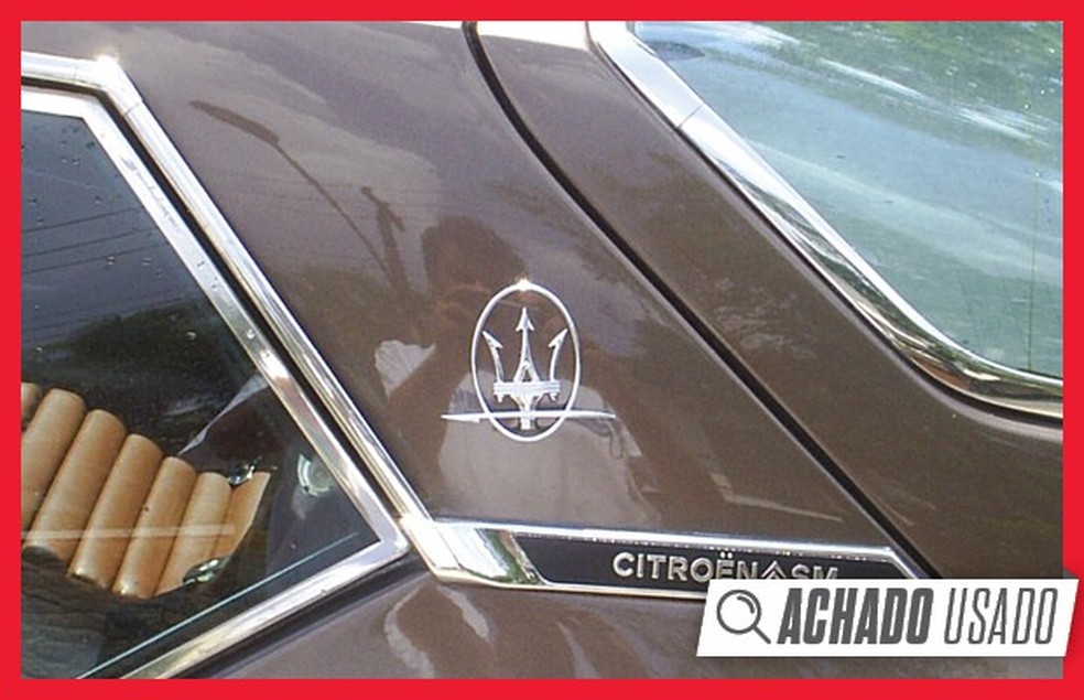 Sigla SM indicava o uso de mecânica Maserati (Foto: Reprodução) — Foto: Auto Esporte