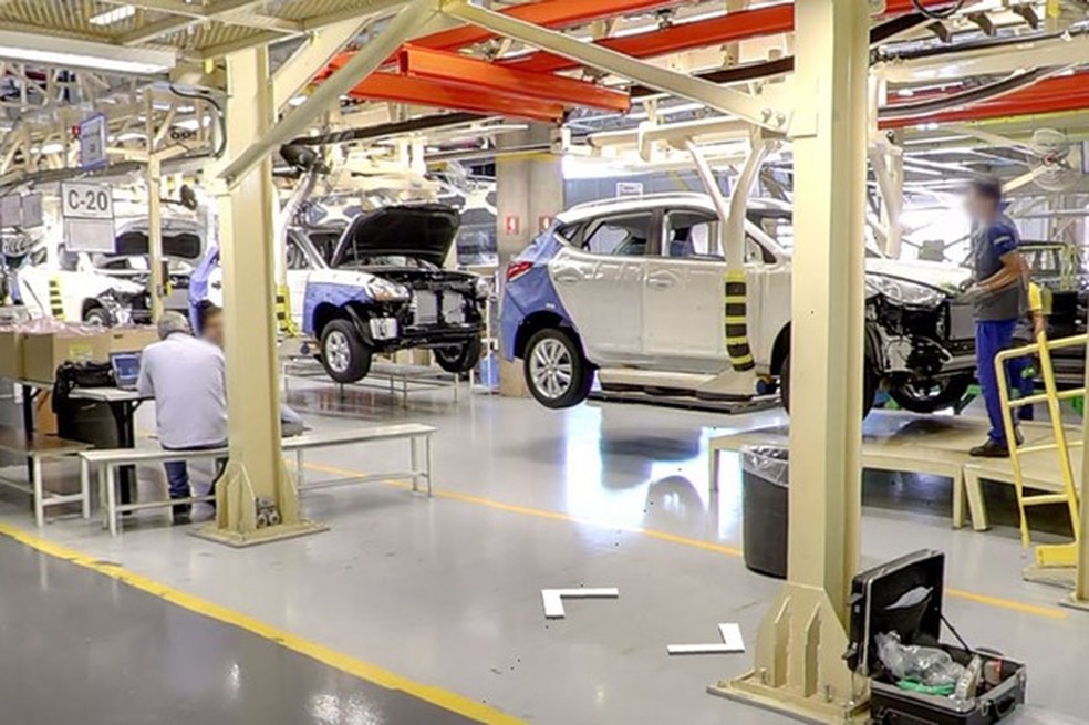 Caoa produz veículos da Hyundai em fábrica em Anápolis (GO) (Foto: Reprodução) — Foto: Auto Esporte