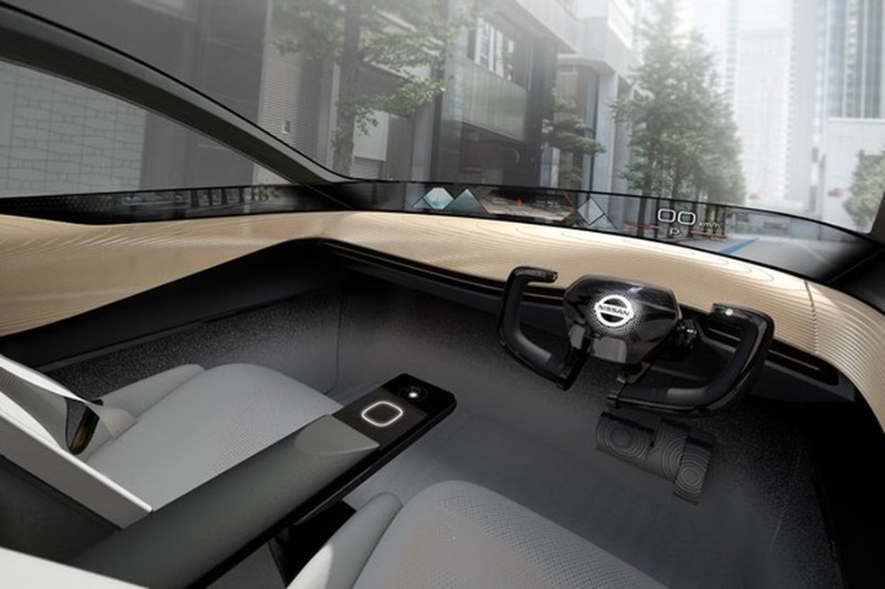 Interior do Conceito Nissan IMx (Foto: Divulgação ) — Foto: Auto Esporte