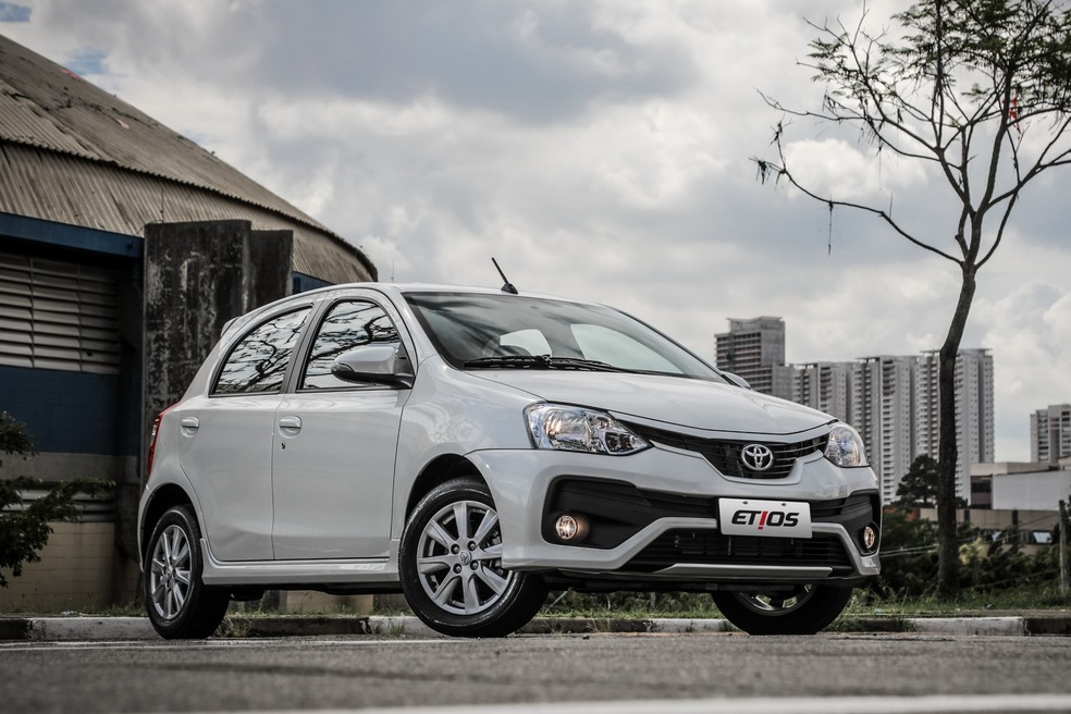 Toyota Etios é boa opção de primeiro carro usado — Foto: Divulgação/Toyota
