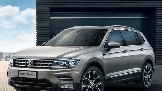 Volkswagen divulga primeiras imagens do Tiguan de 7 lugares
