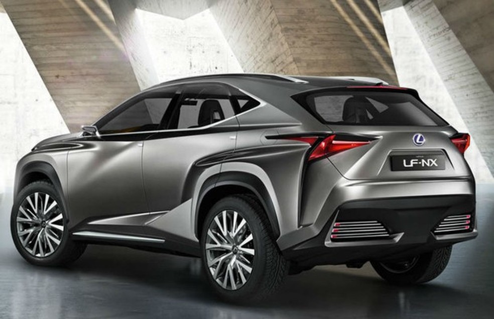 Lexus LF-NX (Foto: Divulgação) — Foto: Auto Esporte