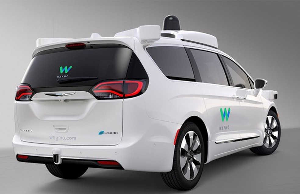 Chrysler Pacifica para a Waymo, do Google (Foto: Divulgação) — Foto: Auto Esporte