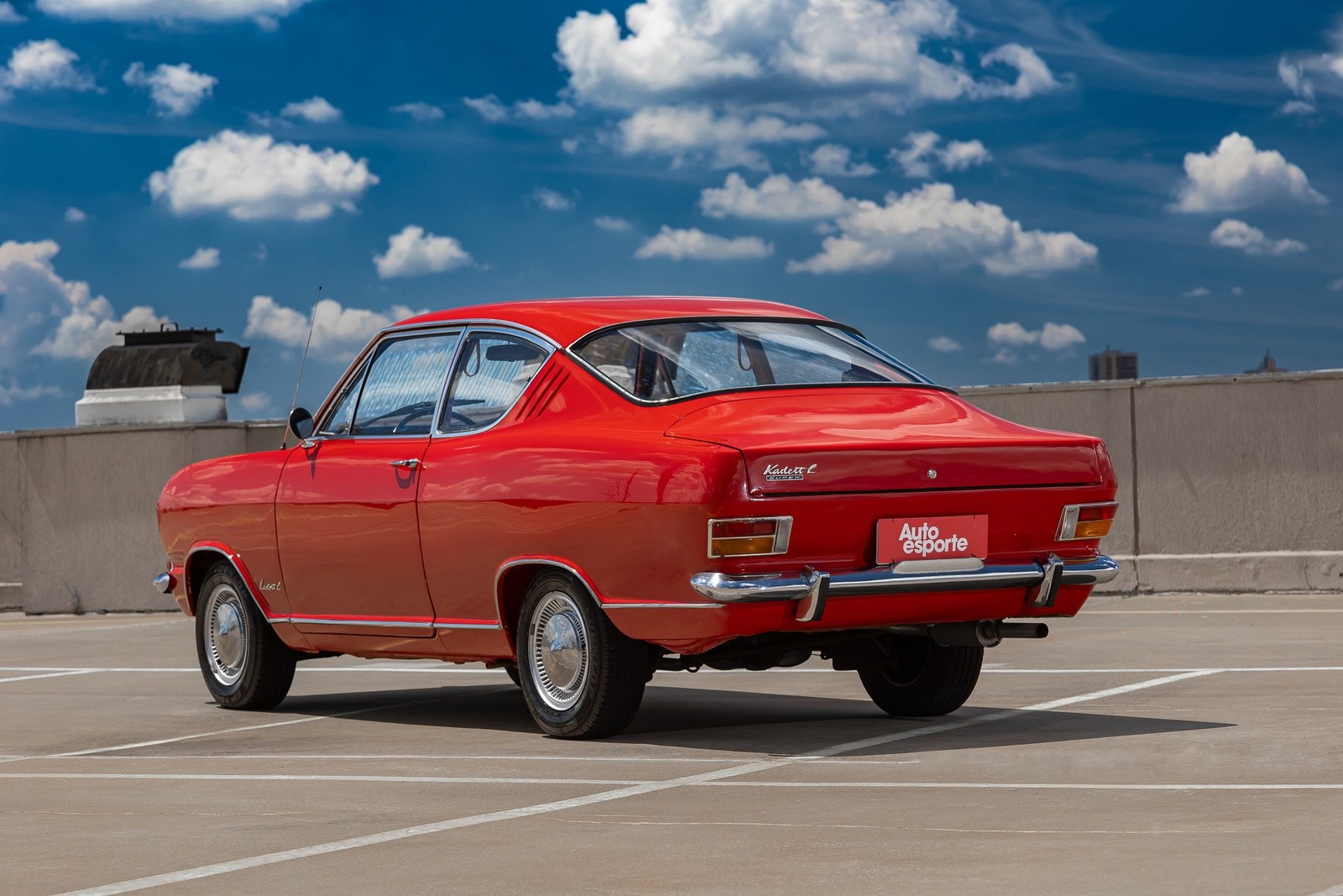 Opel Kadett 1968 Traseira Estático — Foto: Renato Durães/Auto News Brasil