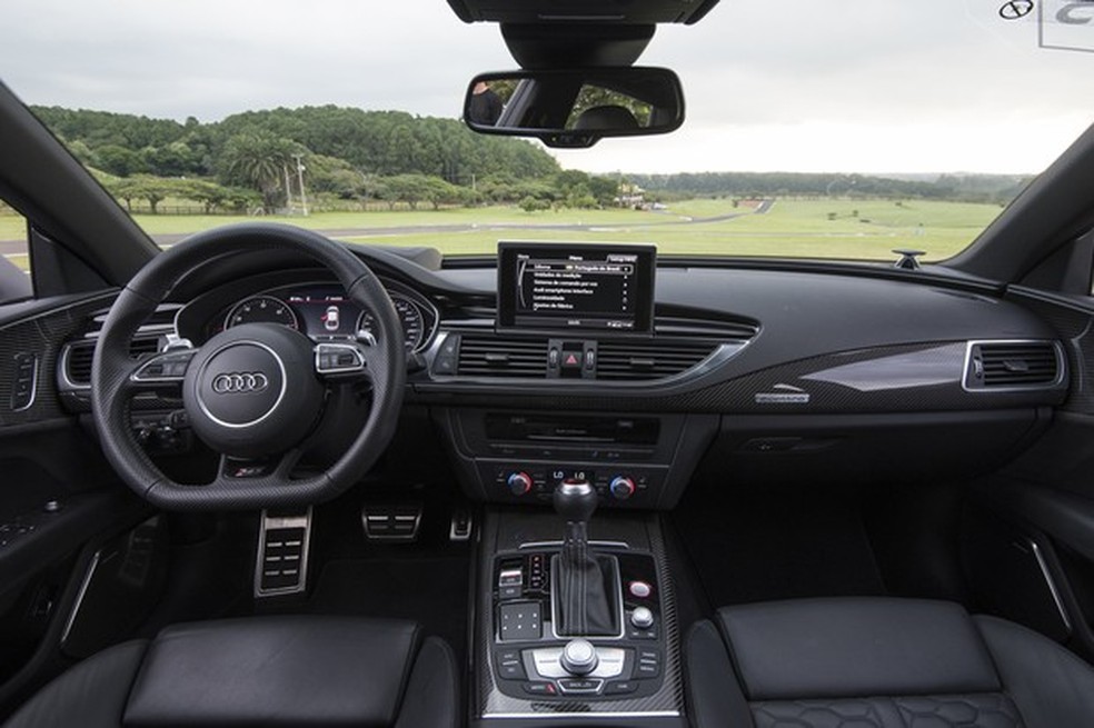 Audi RS 6 e RS 7 interior (Foto: Bruno Guerreiro / O 3PWEB) — Foto: Auto Esporte