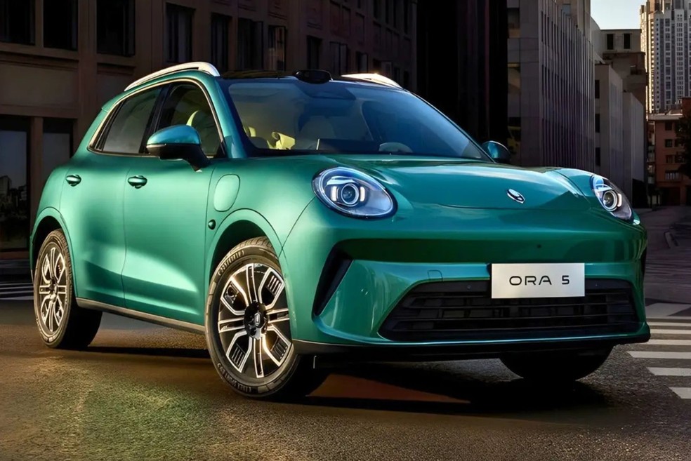 GWM Ora 05 é SUV elétrico cotado para o nosso mercado ainda em 2026 — Foto: Divulgação